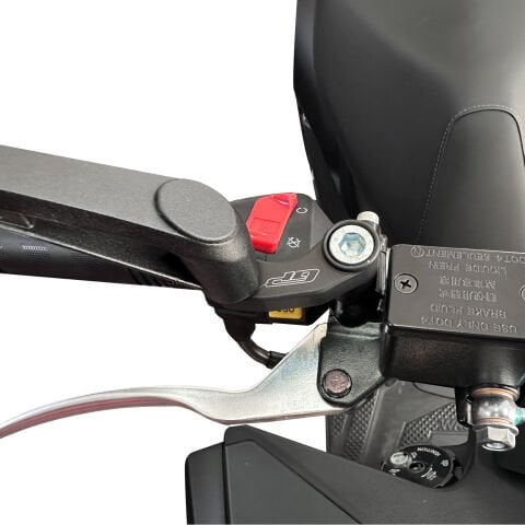 GP Kompozit SYM Jet 14 Evo Plus 2025 Uyumlu Ayna Genişletme Siyah