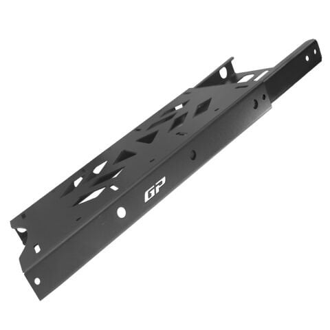 GP Kompozit Yamaha NMAX 125 / 155 2021-2026 Uyumlu Pratik Tak-Çıkar Kızaklı Arka Çanta Demiri Siyah