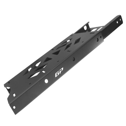 GP Kompozit Yamaha NMAX 125 / 155 2021-2026 Uyumlu Pratik Tak-Çıkar Kızaklı Arka Çanta Demiri Siyah