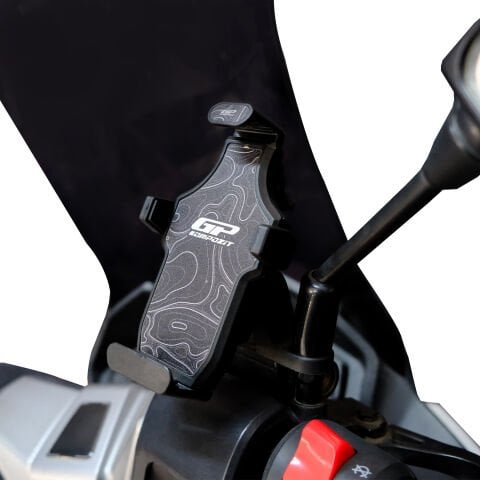 GP Kompozit Universal Plastik Navigasyon / Telefon Tutucu Siyah