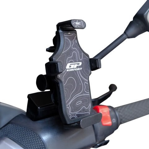 GP Kompozit Universal Plastik Navigasyon / Telefon Tutucu Siyah