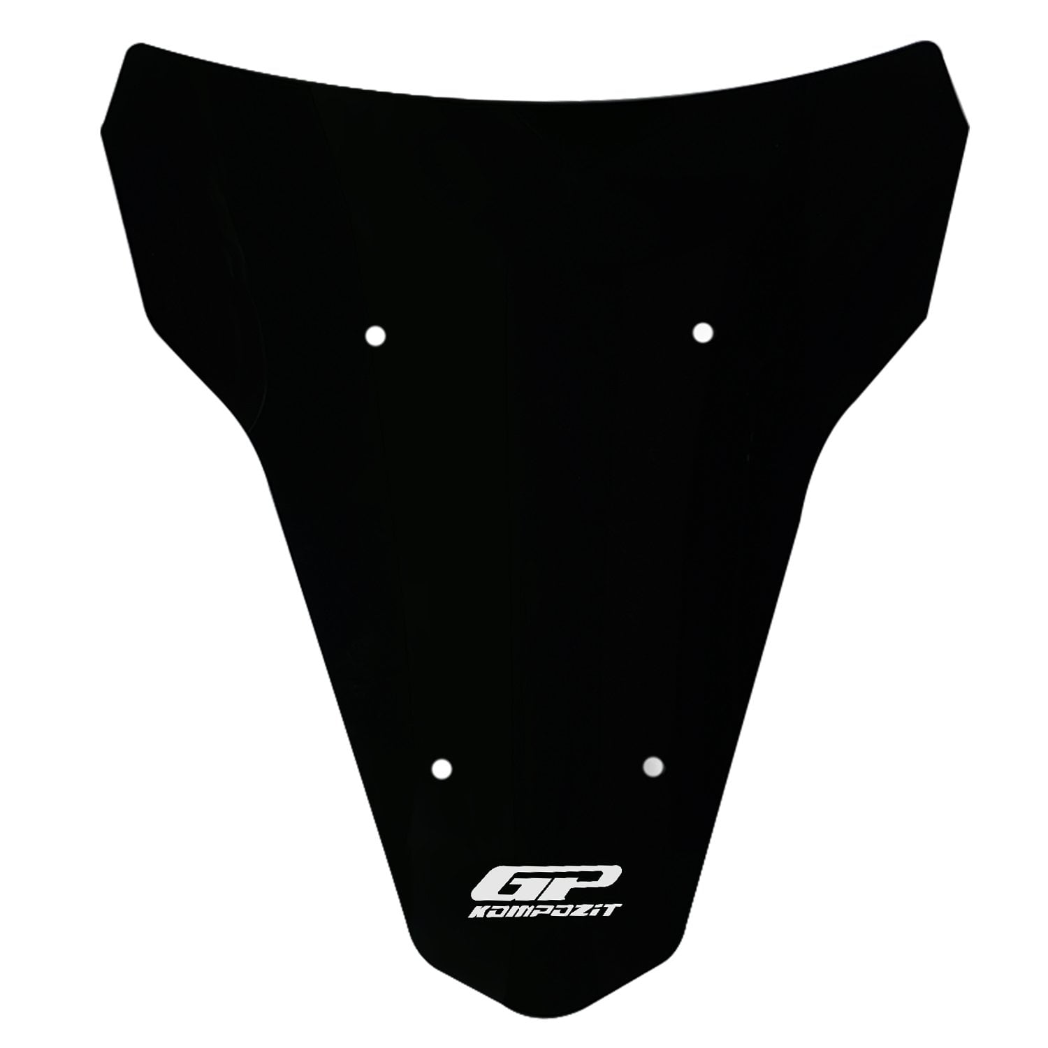 GP Kompozit Yamaha MT-07 Tracer 2020-2024 Uyumlu Kısa Ön Cam Siyah