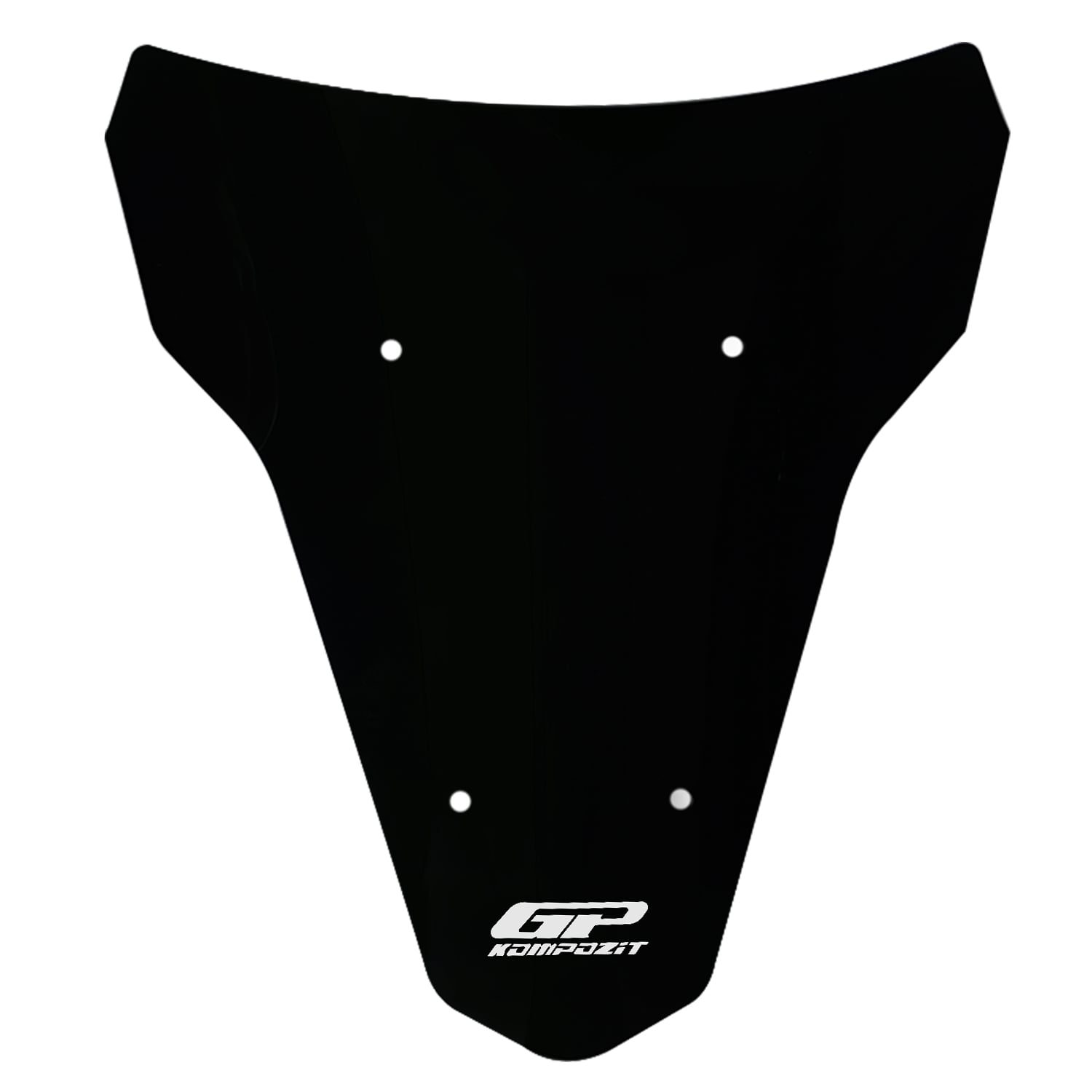 GP Kompozit Yamaha MT-07 Tracer 2020-2024 Uyumlu Kısa Ön Cam Siyah