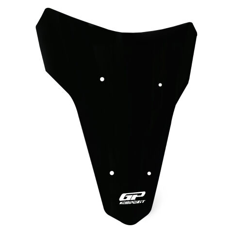 GP Kompozit Yamaha MT-07 Tracer 2020-2024 Uyumlu Kısa Ön Cam Siyah