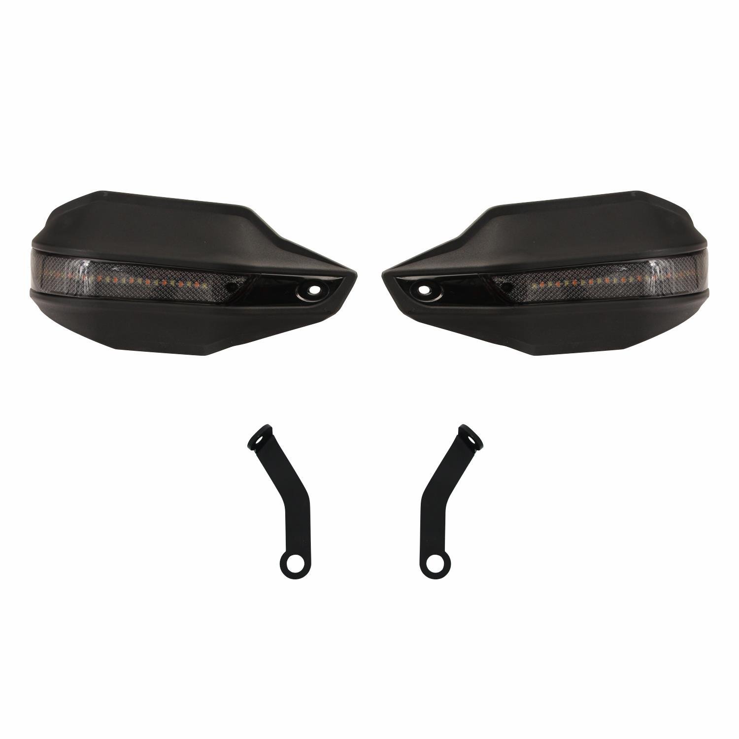 GP Kompozit CF Moto 250 CL-X 2022-2024 Uyumlu Led Sinyalli Elcik Koruma Siyah