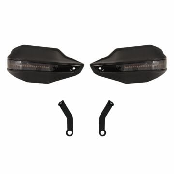 GP Kompozit CF Moto 250 CL-X 2022-2024 Uyumlu Led Sinyalli Elcik Koruma Siyah