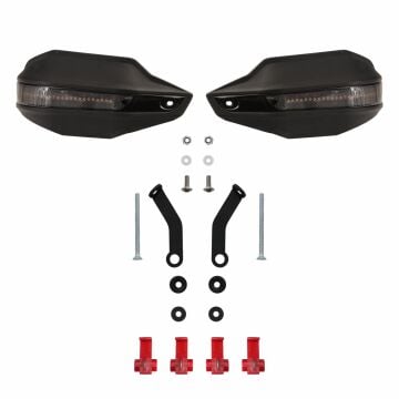 GP Kompozit CF Moto 250 CL-X 2022-2024 Uyumlu Led Sinyalli Elcik Koruma Siyah