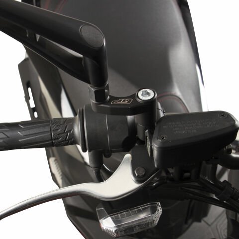 GP Kompozit Kymco KRV 200 2023 Uyumlu Ayna Genişletme Siyah