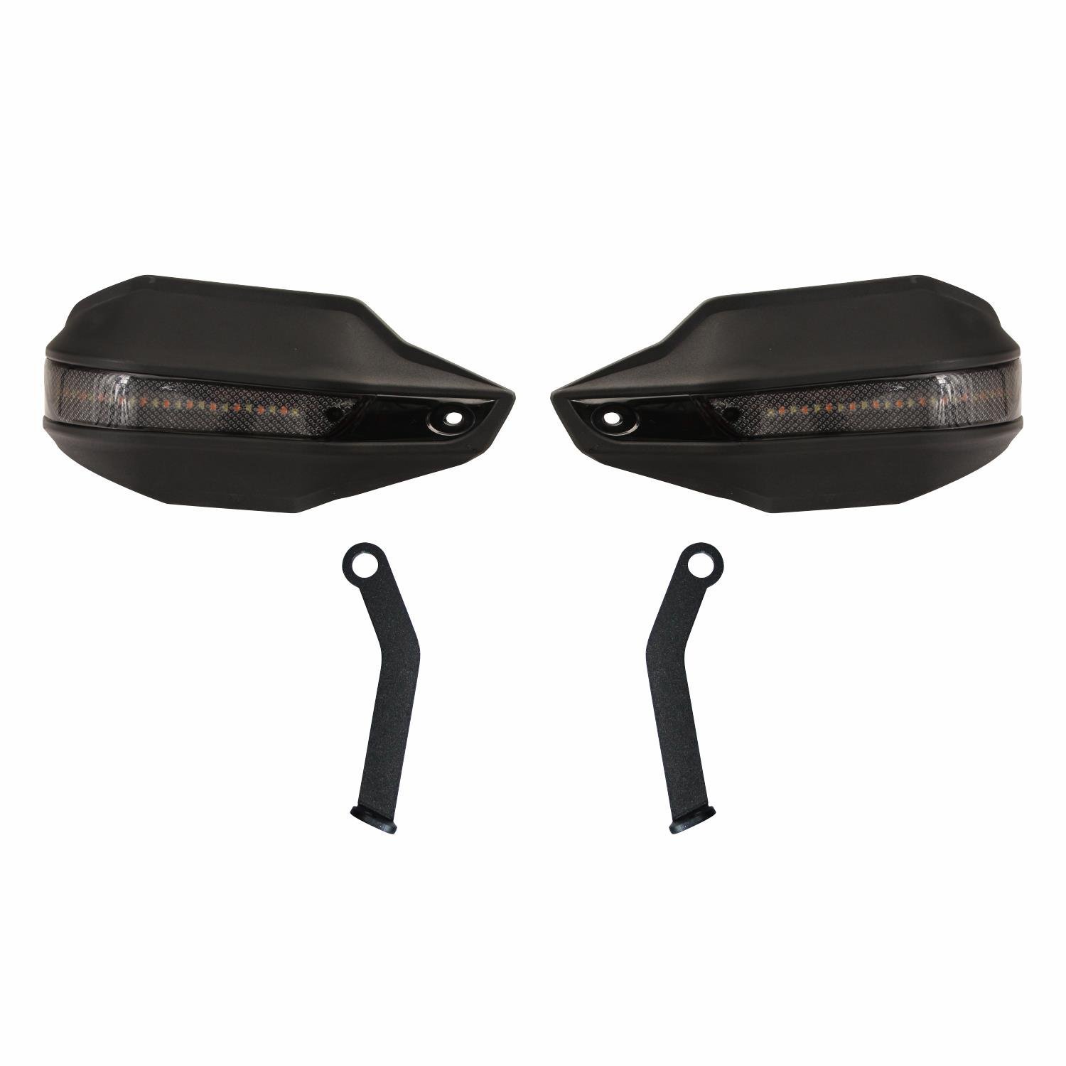 GP Kompozit Bajaj Pulsar NS 200 2014-2024 Uyumlu Led Sinyalli Elcik Koruma Siyah