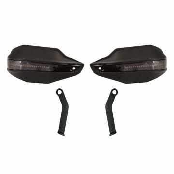 GP Kompozit Bajaj Pulsar NS 200 2014-2024 Uyumlu Led Sinyalli Elcik Koruma Siyah