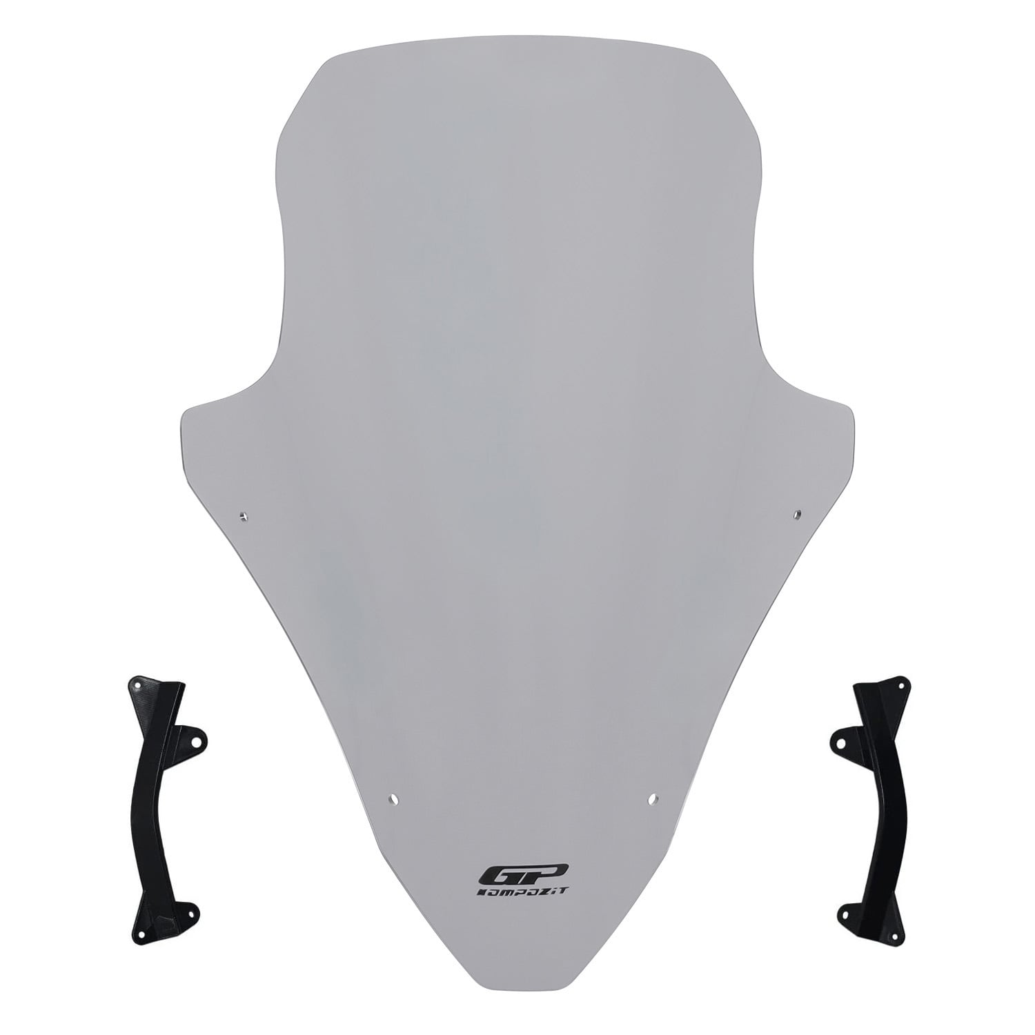 GP Kompozit Honda PCX 125 / 150 2021-2024 Uyumlu Ön Cam Gri