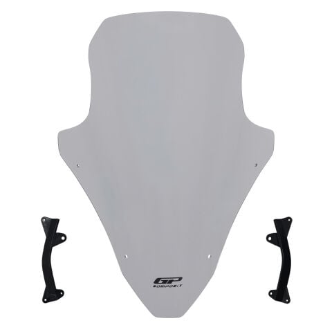 GP Kompozit Honda PCX 125 / 150 2021-2024 Uyumlu Ön Cam Gri