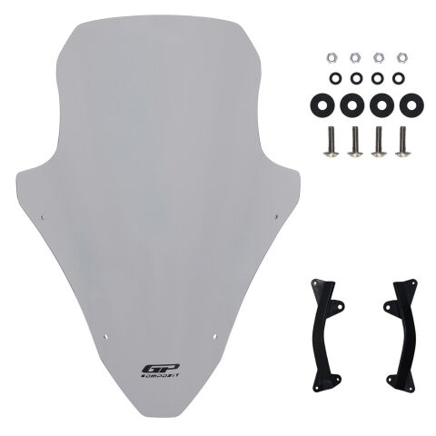 GP Kompozit Honda PCX 125 / 150 2021-2024 Uyumlu Ön Cam Gri