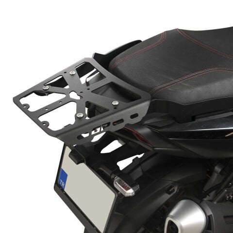GP Kompozit Kymco KRV 200 2023 Uyumlu Arka Çanta Demiri Siyah