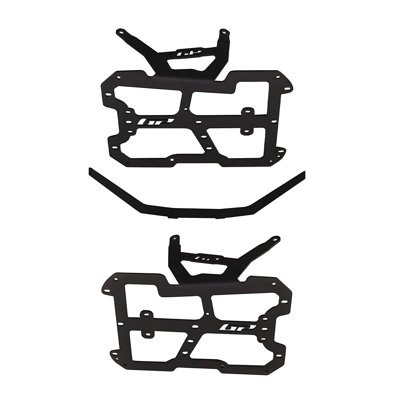 GP Kompozit SYM NH T 200 2024 Uyumlu Yan Çanta Demiri Siyah