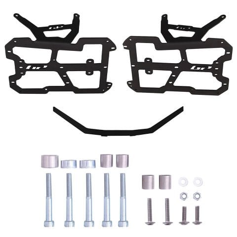 GP Kompozit SYM NH T 200 2024 Uyumlu Yan Çanta Demiri Siyah