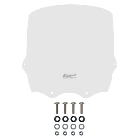 GP Kompozit BMW M 1000 RR 2022-2026 Y.Grenajı Uyumlu Ön Cam Şeffaf