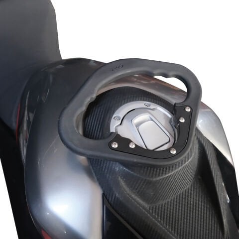 GP Kompozit CF Moto 450 SR 2023-2024 Uyumlu Depo Üstü Artçı Tutamak Siyah