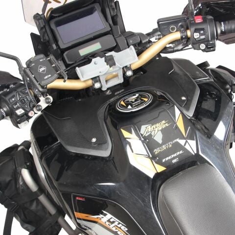 GP Kompozit Honda Africa Twin CRF1100L L2/ L4 2020-2024 Uyumlu Depo Üstü Rüzgar Kesici Siyah