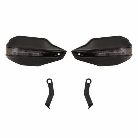GP Kompozit Honda NC 700 X-S / NC 750 X-S 2012-2023 Uyumlu Led Sinyalli Elcik Koruma Siyah