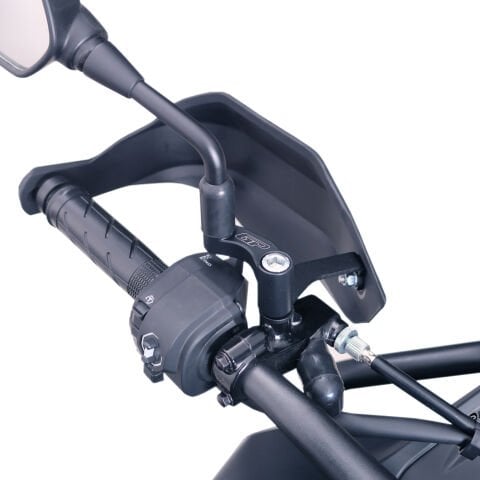 GP Kompozit Honda NX 500 2025 Uyumlu Ayna Genişletme Siyah