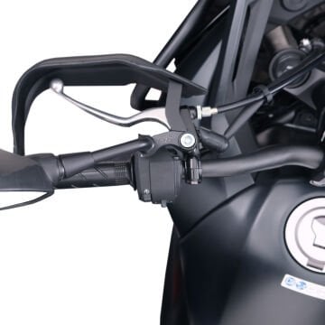 GP Kompozit Honda NX 500 2025 Uyumlu Ayna Genişletme Siyah