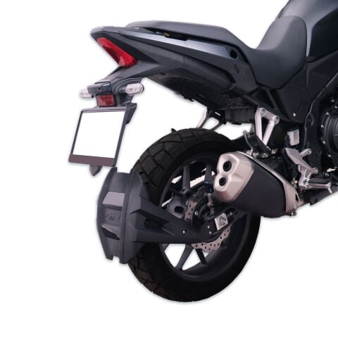 GP Kompozit Honda NX 500 2025-2026 Uyumlu Çamur Sıyırıcı Siyah