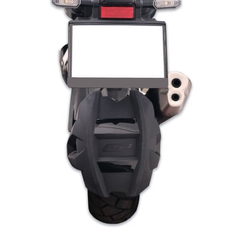 GP Kompozit Honda NX 500 2025 Uyumlu Çamur Sıyırıcı Siyah