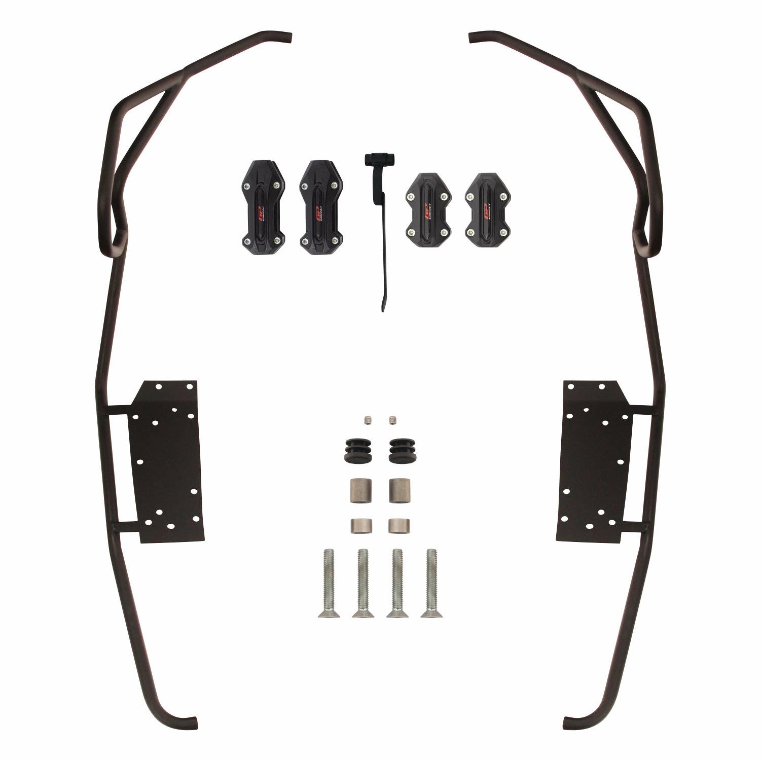 GP Kompozit Honda ADV 350 2023-2026 Uyumlu Motor Koruma Demiri Siyah