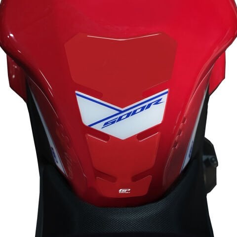 GP Kompozit Honda CBR500R 2025-2026 Uyumlu Tank Pad Kırmızı