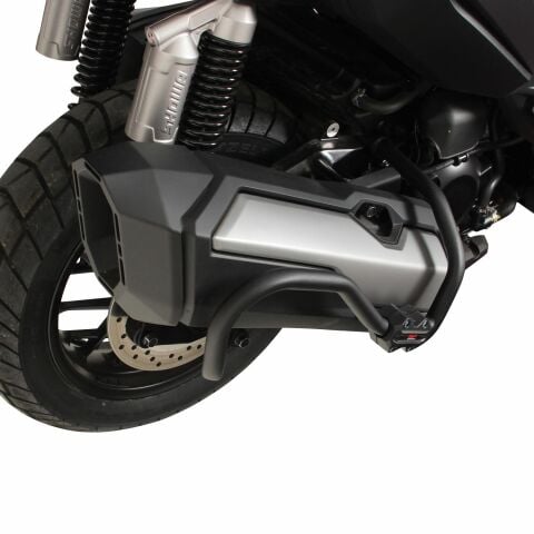 GP Kompozit Honda ADV 350 2023-2024 Uyumlu Egzoz Koruma Demiri Siyah
