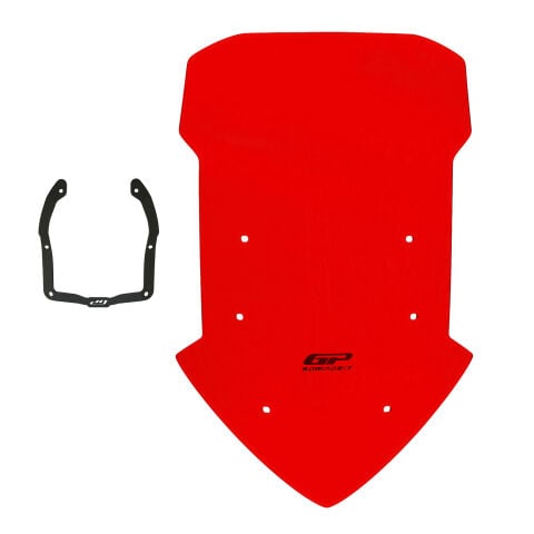 GP Kompozit Honda NC 750 X 2021-2024 Uyumlu Tur Camı Kırmızı
