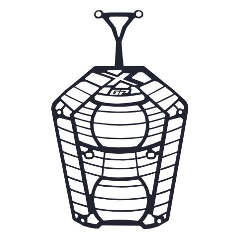 GP Kompozit KTM 390 Adventure X 2025 Uyumlu Far Koruma Siyah