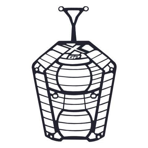 GP Kompozit KTM 390 Adventure X 2025 Uyumlu Far Koruma Siyah