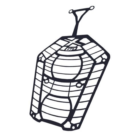 GP Kompozit KTM 390 Adventure X 2025 Uyumlu Far Koruma Siyah