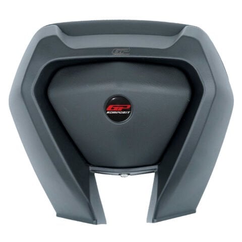 GP Kompozit Yamaha XMAX 250 2024-2025 Uyumlu Dikişli Sissy Bar Siyah