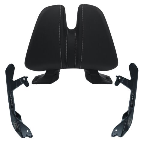 GP Kompozit Honda X-ADV 2021-2026 Uyumlu Dikişli Sissy Bar Siyah