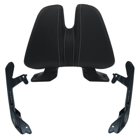 GP Kompozit Honda X-ADV 2021-2026 Uyumlu Dikişli Sissy Bar Siyah