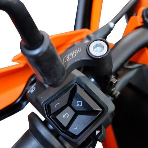 GP Kompozit KTM 390 Adventure X 2025 Uyumlu Ayna Genişletme Siyah