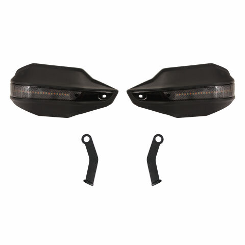 GP Kompozit Honda CB250R 2018-2024 Uyumlu Led Sinyalli Elcik Koruma Siyah