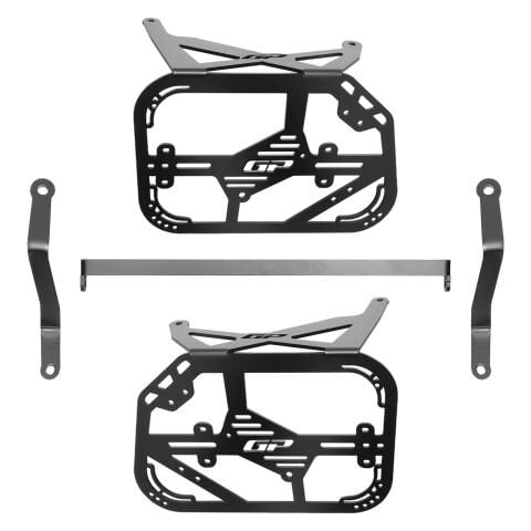 GP Kompozit Honda X-ADV 2025-2026 Uyumlu Yan Çanta Demiri Siyah