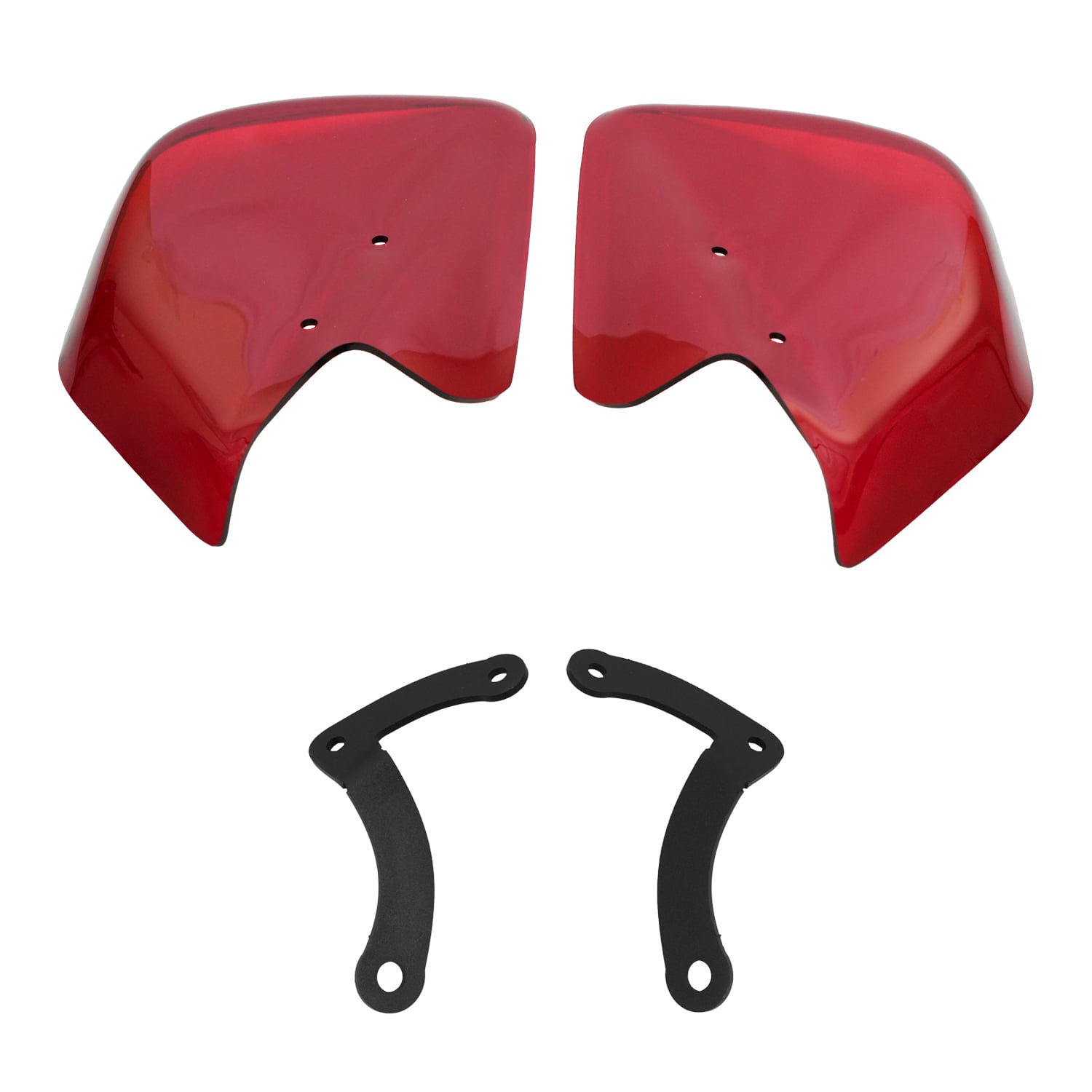 GP Kompozit Yamaha NMAX 125 / 155 2015-2022 Uyumlu Elcik Koruma Kırmızı