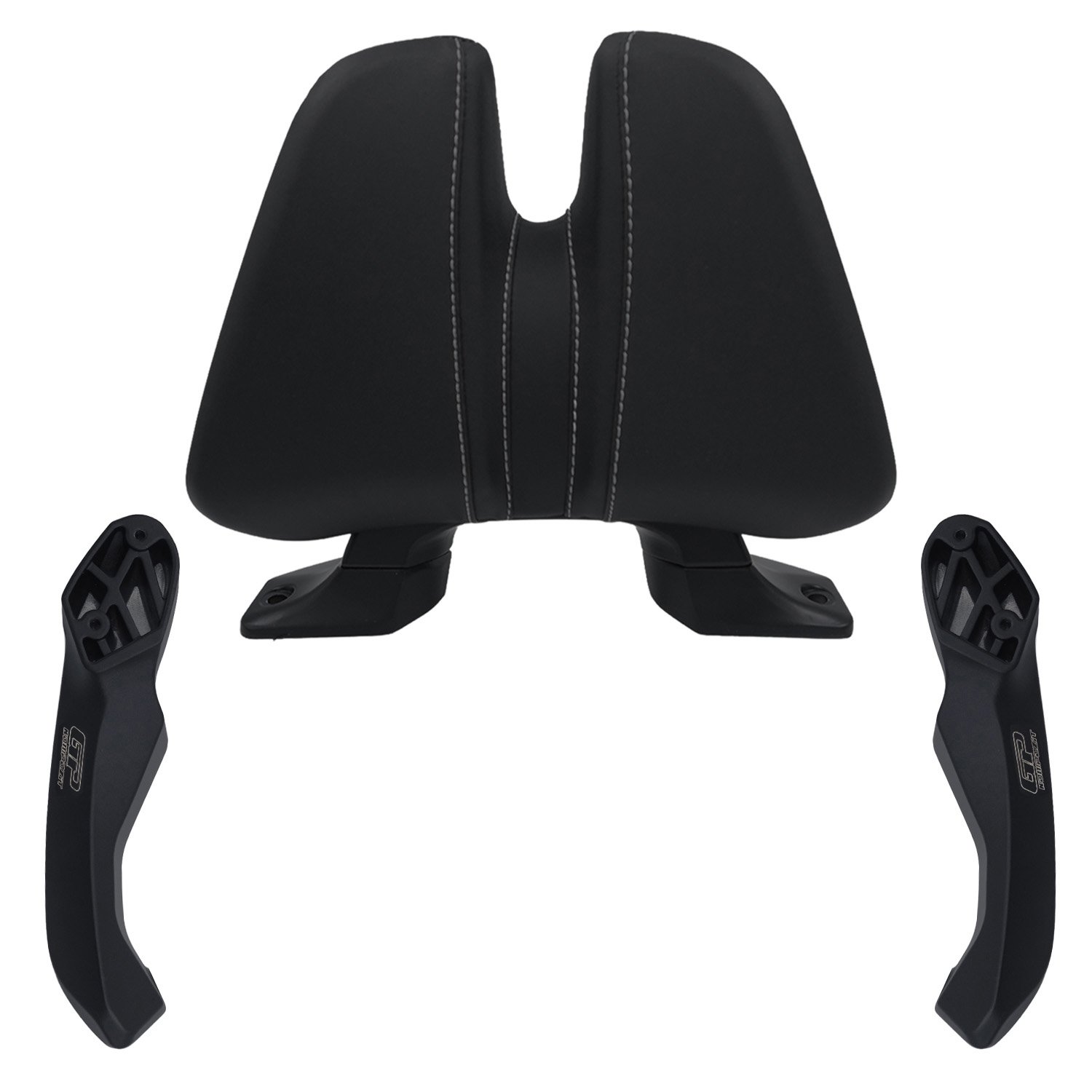 GP Kompozit Honda Forza 250 2023-2026 Uyumlu Dikişli Sissy Bar Siyah