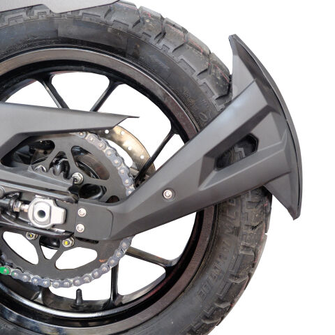 GP Kompozit KTM 390 Adventure X 2025-2026 Uyumlu Çamur Sıyırıcı Siyah