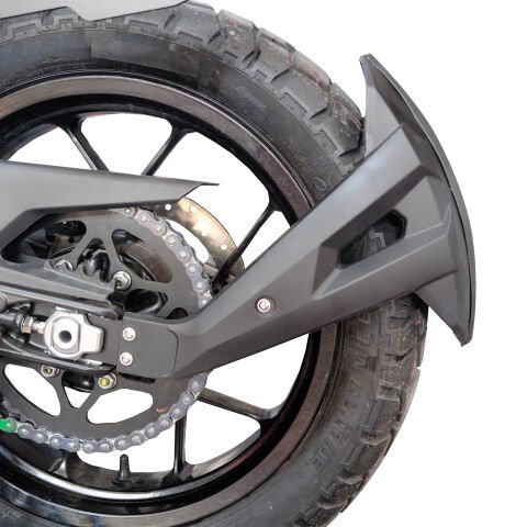 GP Kompozit KTM 390 Adventure X 2025-2026 Uyumlu Çamur Sıyırıcı Siyah