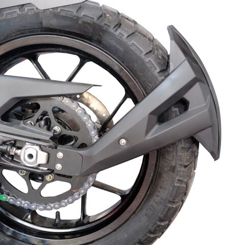 GP Kompozit KTM 390 Adventure X 2025-2026 Uyumlu Çamur Sıyırıcı Siyah