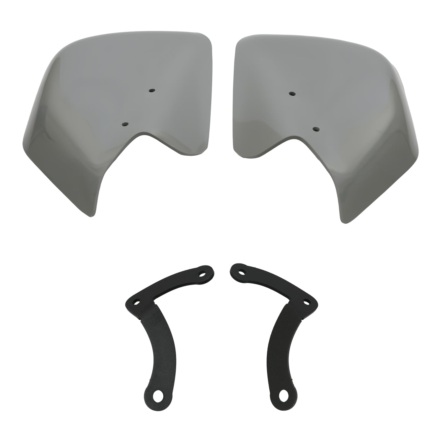 GP Kompozit Yamaha NMAX 125 / 155 2015-2022 Uyumlu Elcik Koruma Gri