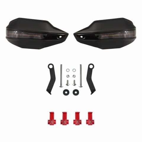 GP Kompozit Honda NT 1100 2022-2025 Uyumlu Led Sinyalli Elcik Koruma Siyah