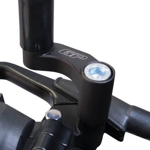 GP Kompozit Mondial 125 Drift L 2016-2026 Uyumlu Ayna Genişletme Siyah