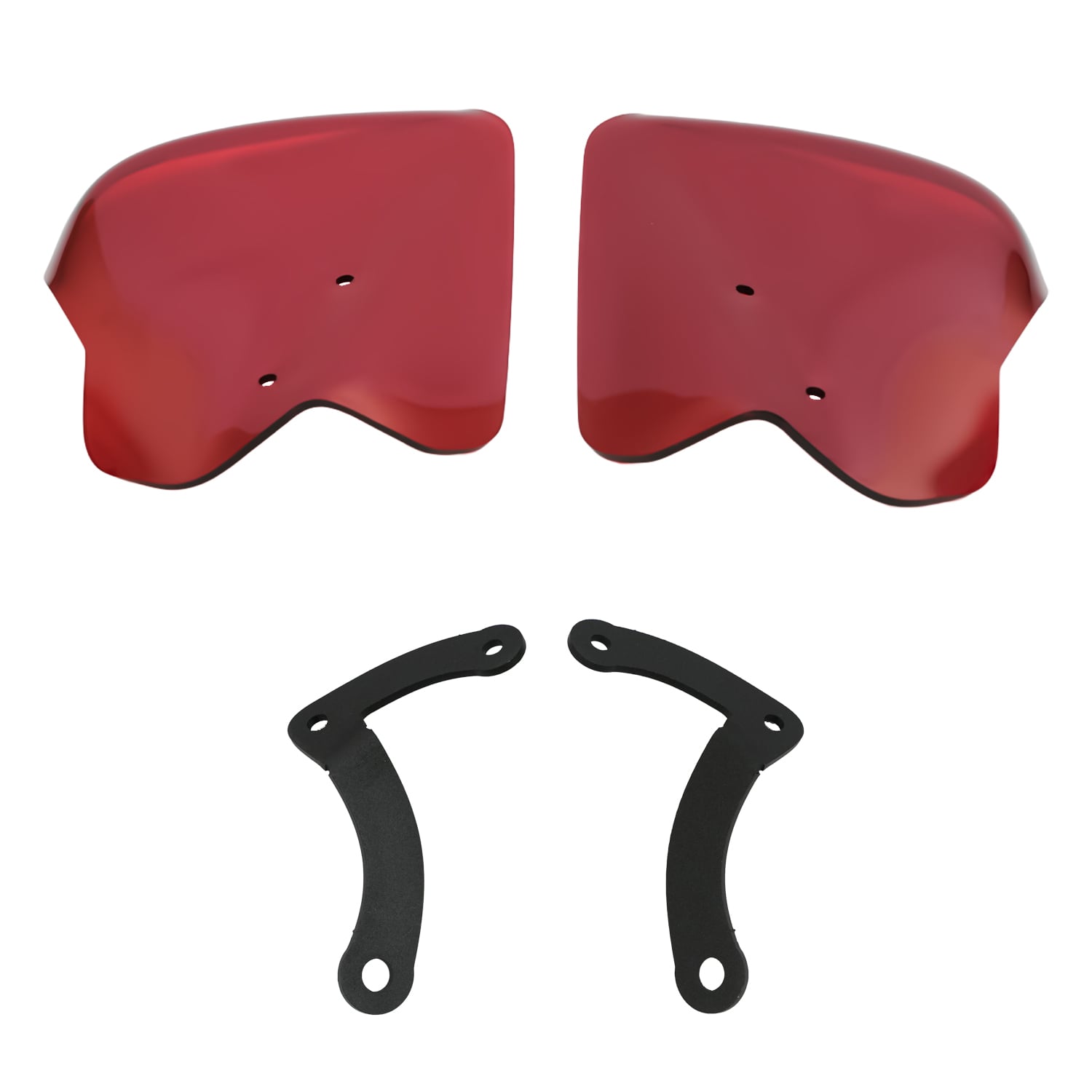 GP Kompozit Yamaha NMAX 125 / 155 2023-2024 Uyumlu Elcik Koruma Kırmızı